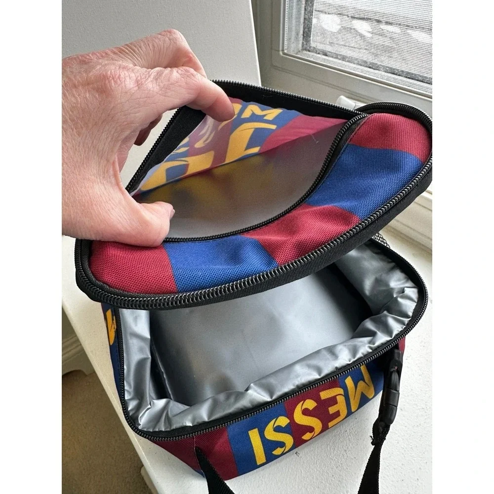 Messi Soccer football fan lunch bag